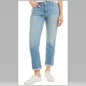 Hudson Jeans Blair High Rise Straight Cropped and Cuffed in Daniella Size 29 NWT
